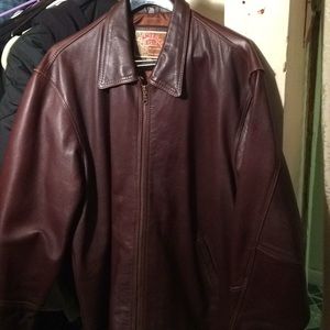 Leather vintAge men’s jacket